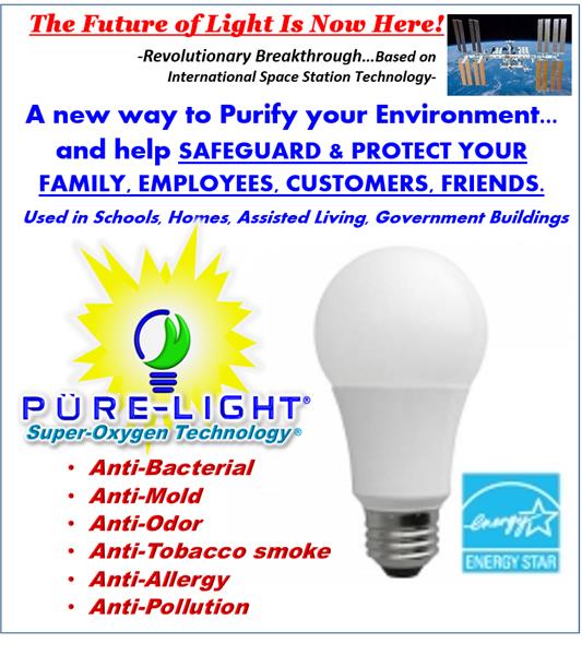 Pure-Light® Super-Oxygen® LED AntiVirus Technology