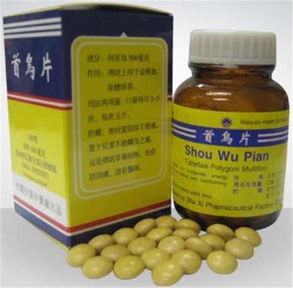 Shou Wu Pian / Anti Gray Hair Tablets