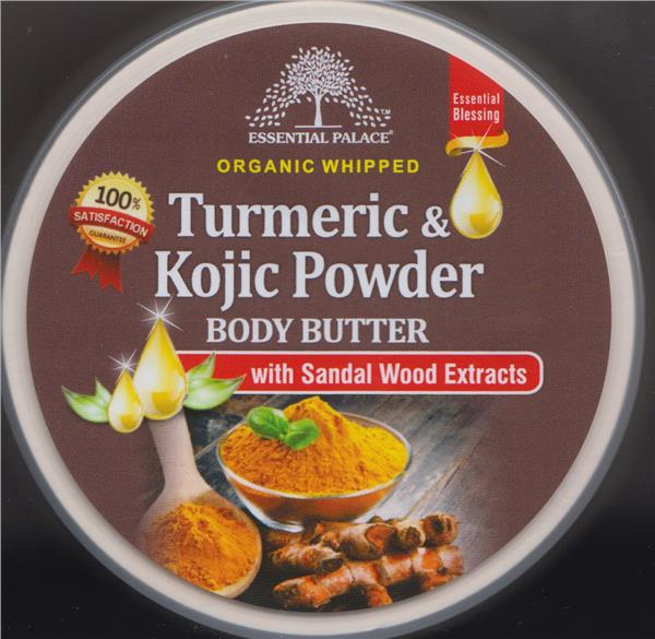 Organic Whipped Turmeric & Kojic Powder Body Butter