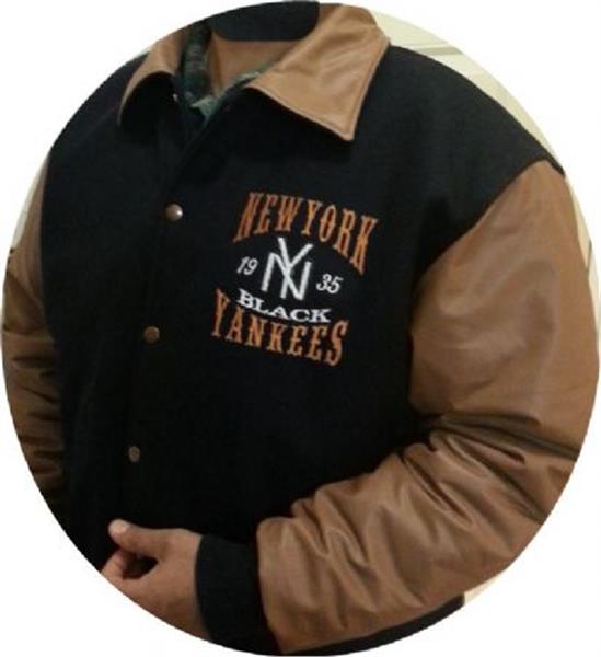 N.Y. Black Yankees Premium Leather Jacket