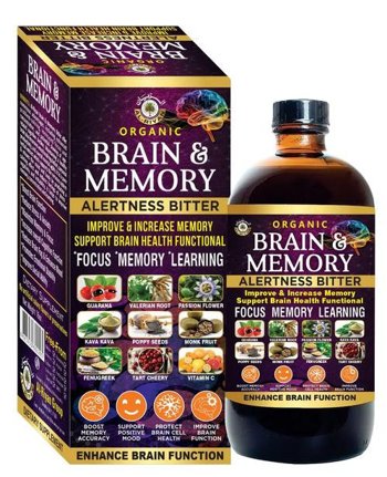 Organic Brain & Memory Bitters