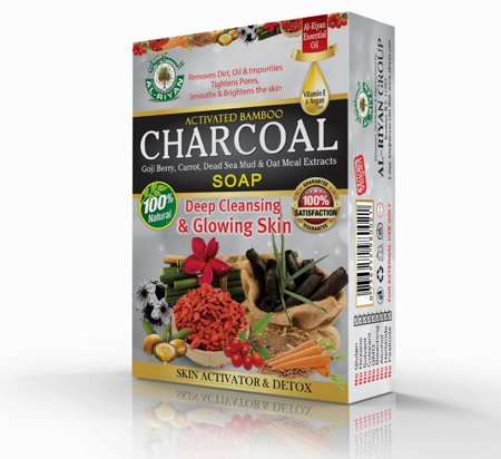 Al Riyan Activated Bamboo Charcoal Soap