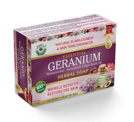 Al Riyan Geranium Herbal Soap
