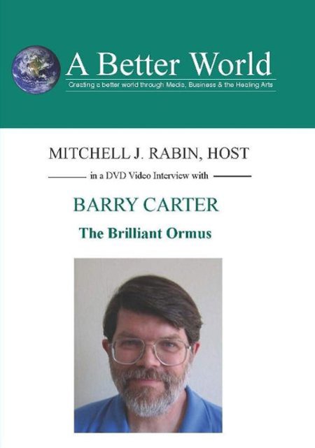 Barry Carter "The Brilliant ORMUS" DVD