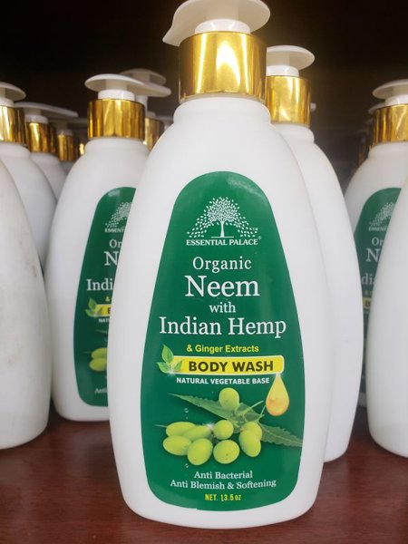 Organic Neem With Indian Hemp & Ginger Extract Body Wash