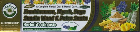 Frankincense and Myrrh Herbal Toothpaste