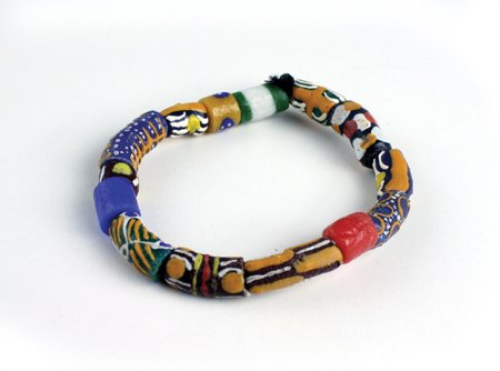 Ghana Trade Bead Bracelet