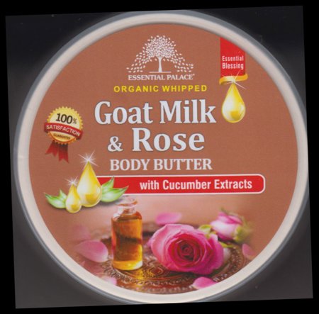 Organic Whipped Goat Milk & Rose Body Butter