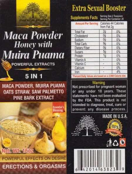 Maca Powder Honey with Muira Puama