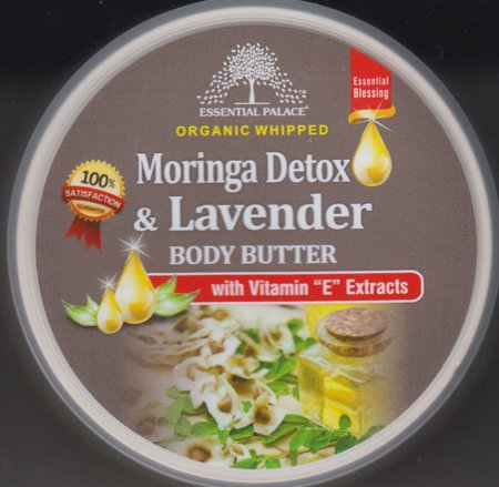 Organic Whipped Moringa Detox & Lavender Body Butter