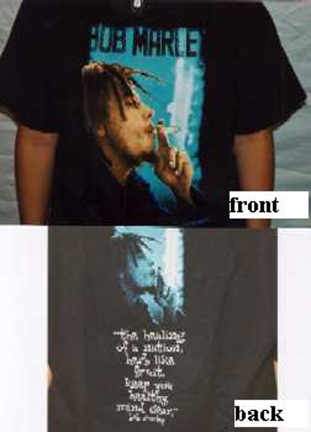 Bob Marley Tee Shirt