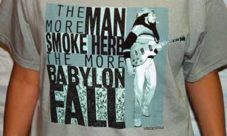 Bob Marley Tee Shirt (Babylon Fall)