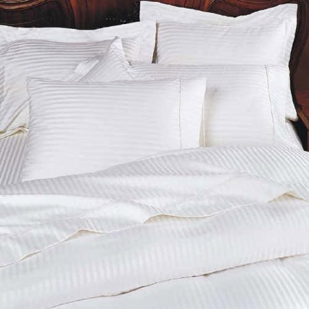 White Striped- 800 Thread Count Sheet Set