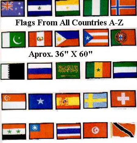 Flags from all Countries