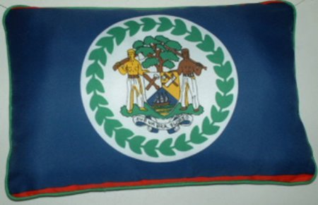 BELIZE FLAG PILLOWS