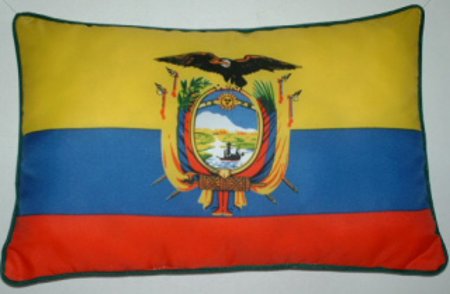 ECUADOR FLAG PILLOWS