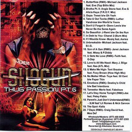 DJ Shogun "Thug Passion Pt. 6"