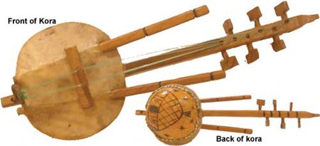 Kora-Hand Carved 21"