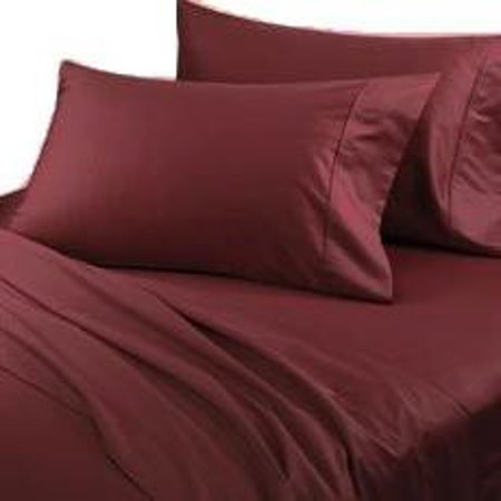Luxury Burgundy Solid - 600 Thread Count Sheet Set