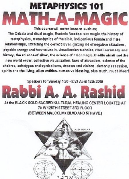 Bro A. A. Rashid "Math-A-Matic"