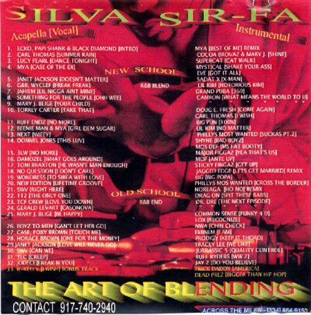 DJ Silva Sir-fa "The Art of Blending"