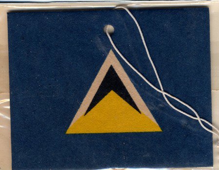 Car Air Freshener  "St. Lucia"