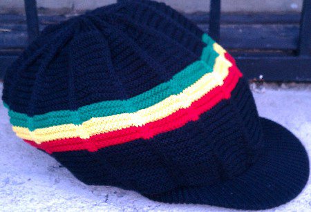 Knit Rasta Hat 30F