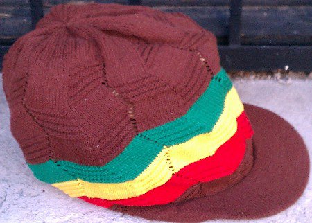 Knit Rasta Hat 30B