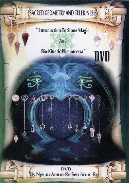 Sacred Geometry & Telekinesis DVD By Nysut: Amun-Re Sen Atum-Re