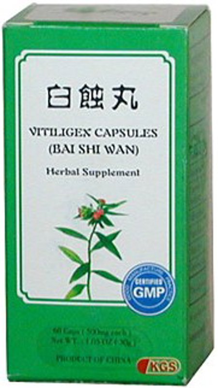 Vitiligex Capsules  Bai Shi Wan "Vitiligo Remedy"