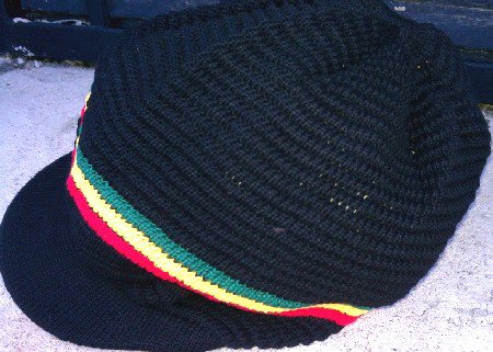 Knit Rasta hat 27D