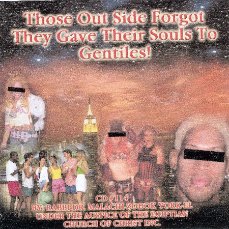Dr York  "Those Outside Forgot They Gave their Souls to the Gentiles!"