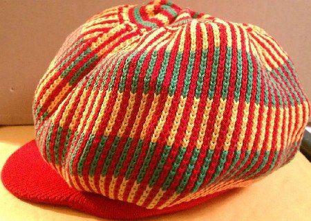Knit Rasta hat #79