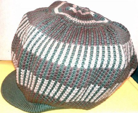 Knit Rasta hat #76