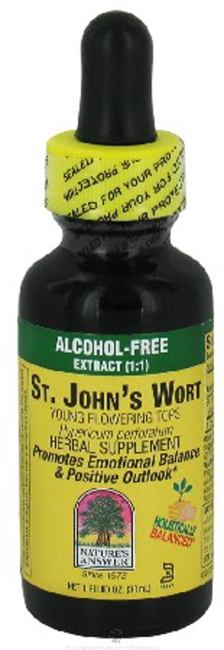 Saint John's Wort Young Flowering Tops Alcohol Free
