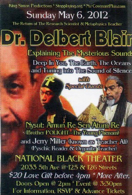 Dr. Delbert Blair "Explaining Mysterious Sounds"