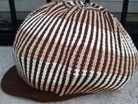 Knit Rasta hat #81