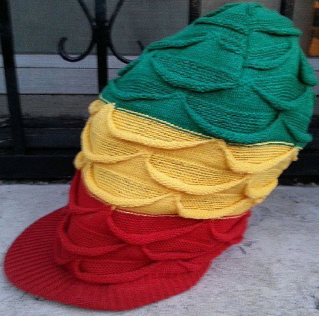 Knit Rasta hat #84