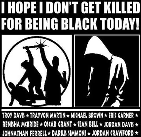 I Hope I Don't Get Killed For Being Black Tee