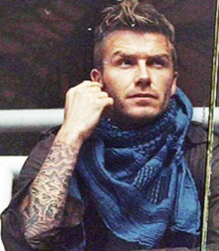 Blue & Black Arab Scarf