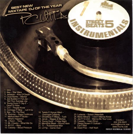 DJ P Cutta "Street Beats Vol. 5"