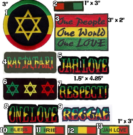 Rasta Patches 2020