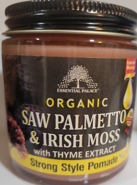 Organic Saw Palmetto & Irish Sea Moss with Thyme Extract Pomade
