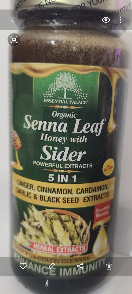 Senna Leaf Honey with Sidr Honey