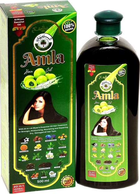 Al Riyan Amla Oil with 20 in 1 Herbs Hair Treatment