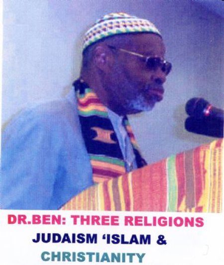 Dr. Ben "Three Religions Judaism, Islam & Christianity""