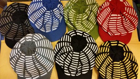 Knit Rasta Hat #30 2 Tone