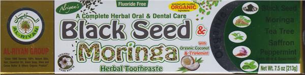 Black Seed Moringa Herbal Toothpaste