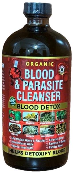 Blood & Parasite Cleanser Detox Formula 16 oz Bottle