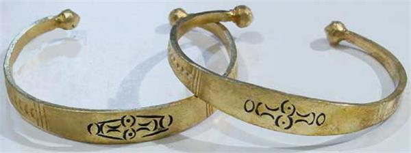 Bronze Engraved Bracelet